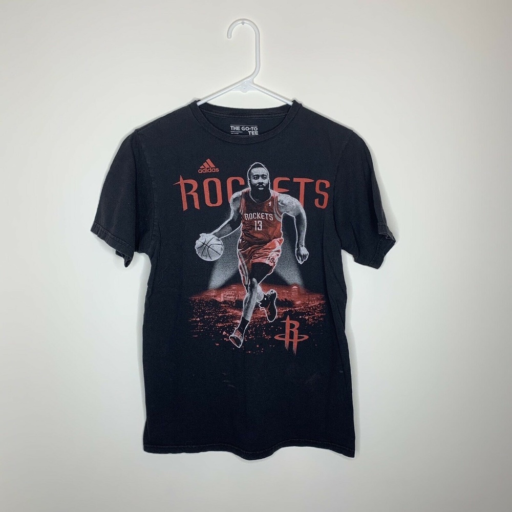 SOLD Mens S Black Houston Rockets James Harden - Picture 1 of 5